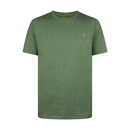 Ralph Lauren Polo Custom Slim Fit Short Sleeve Crew Neck T-Shirt Green