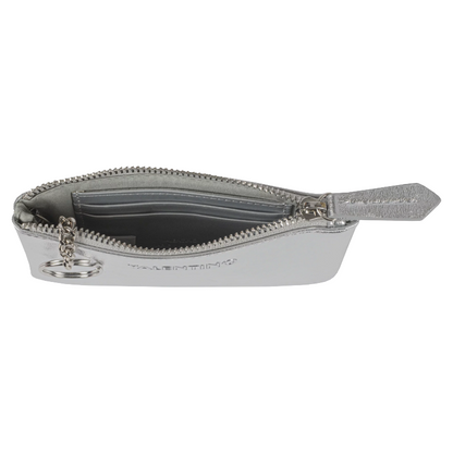 Mario Valentino Women's Mayfair Card Purse Silver