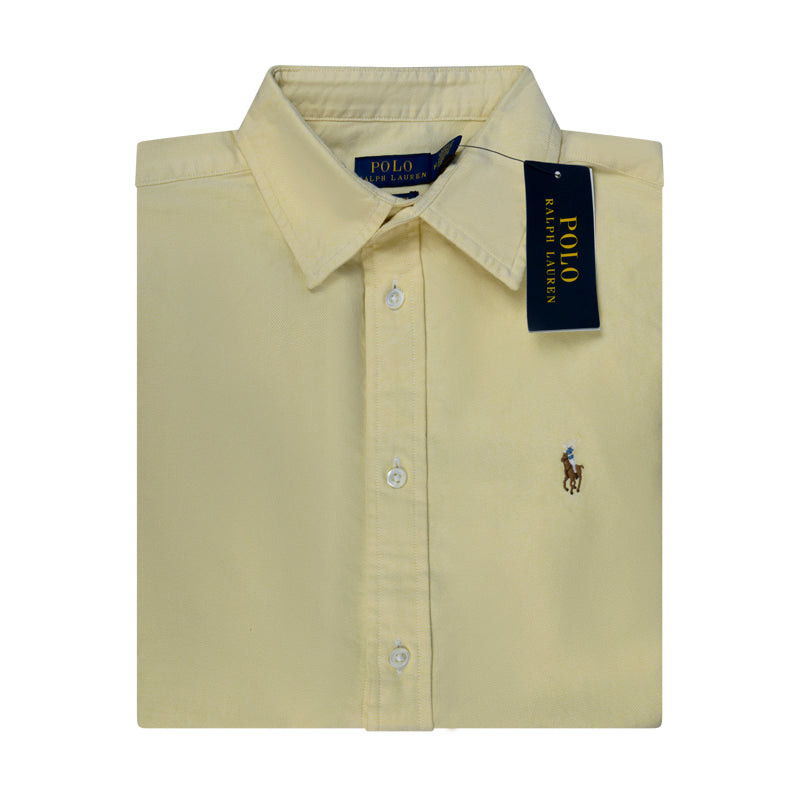 Ralph Lauren Women's Relaxed Fit Shirt Yellow