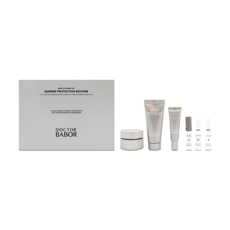 Doctor Babor Best Of Carry On Barrier Protection Skincare Routine Set