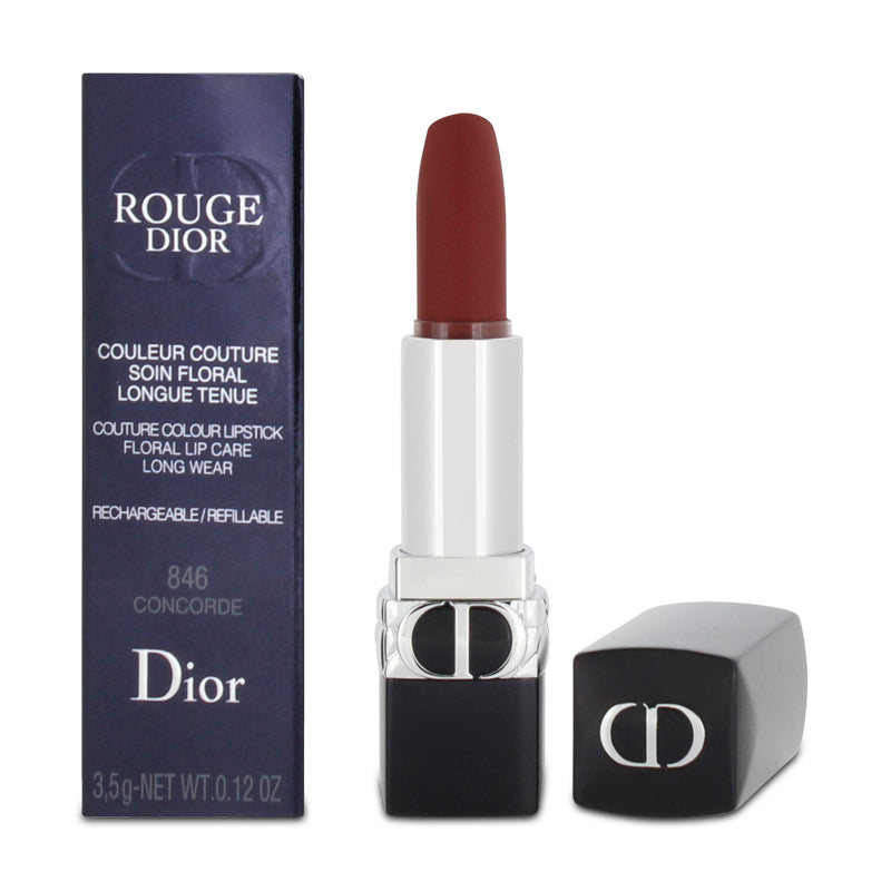 Dior Rouge Couture Colour Lipstick 846 Concorde – Red - 3.5g - Hydrating