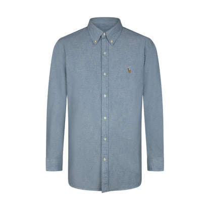 Ralph Lauren Polo Chambray Shirt | Custom Fit