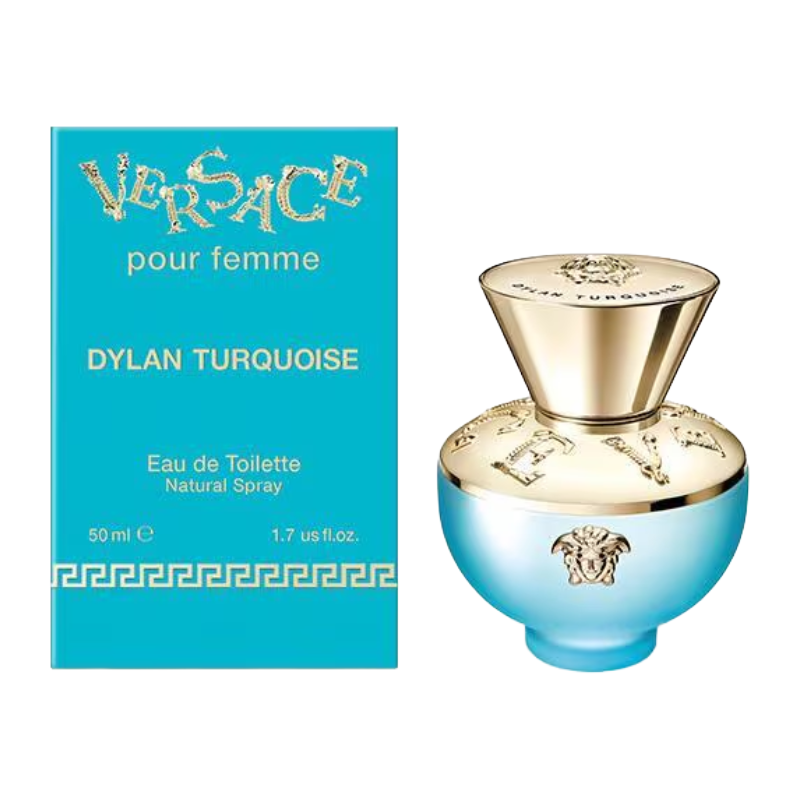 Versace Pour Femme Dylan Turquoise 50ml Eau De Toilette (Blemished Box)