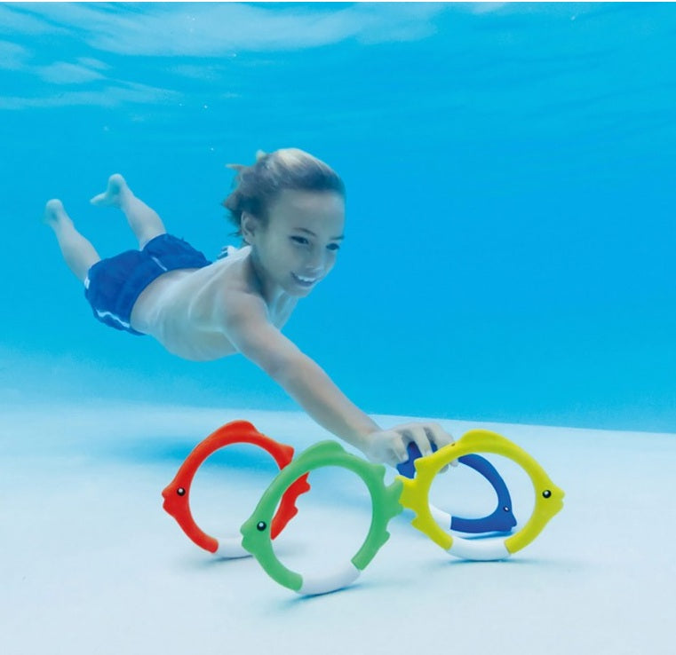 Intex Underwater Fish Rings - Diving Toy
