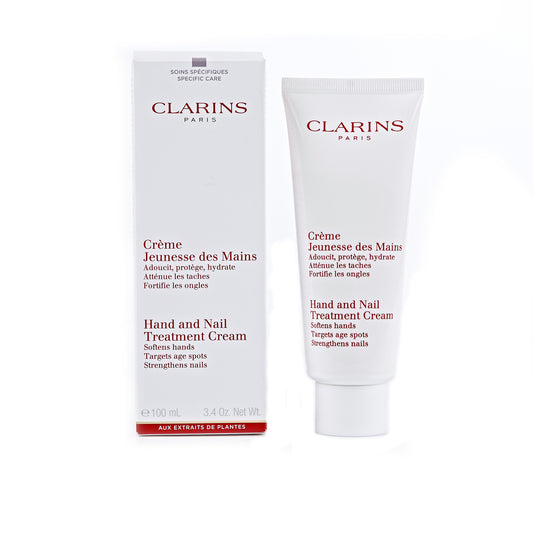 Clarins Hand & Nail Treatment Cream 100ml (Blemished Box)