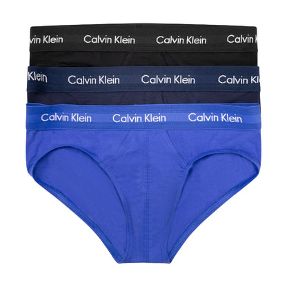 Calvin Klein x3 Cotton Stretch Hip Briefs | Small