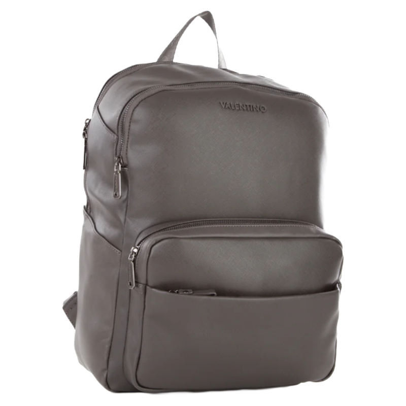 Mario Valentino Men's Ivan Re Backpack Fango Dark Grey VBS7O524