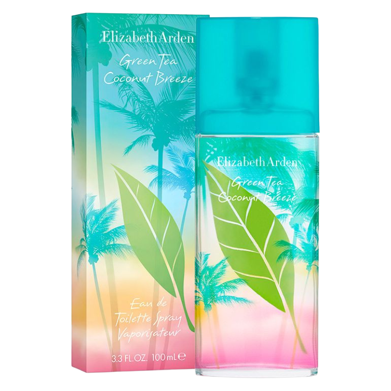 Elizabeth Arden Green Tea Coconut Breeze 100ml Eau De Toilette (Blemished Box)