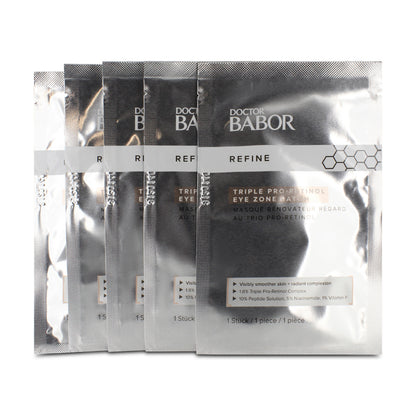 Babor Refine Triple Pro-Retinol Eye Zone Patch x 5 (Blemished Box)