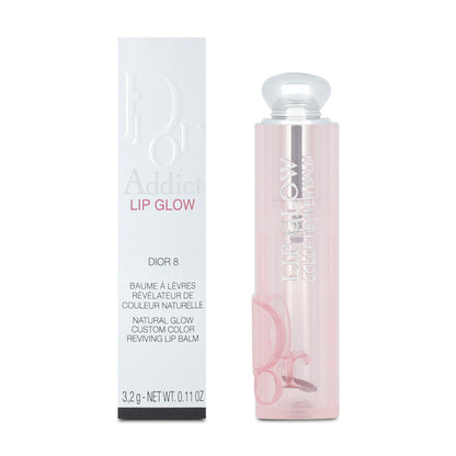 Dior Addict Lip Glow Natural Glow Lip Balm Dior 8 (Blemished Box)