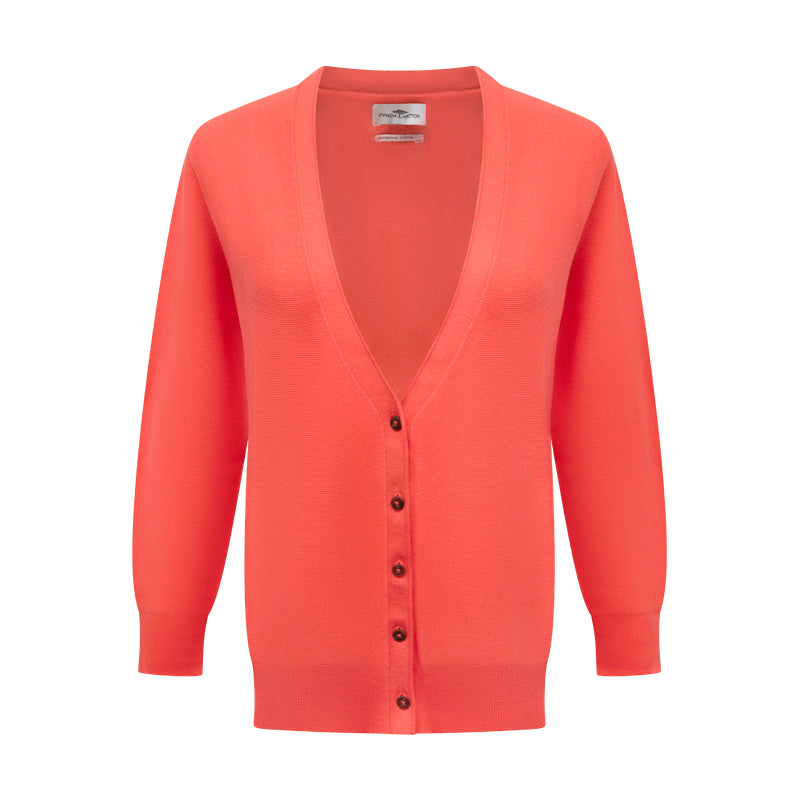 Fynch-Hatton Women's Cardigan Coral - Parent Variant