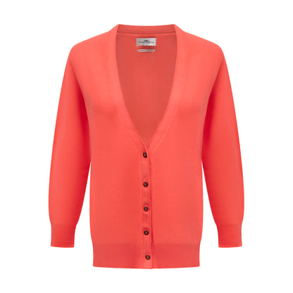 Fynch-Hatton Women's Cardigan Coral - Parent Variant