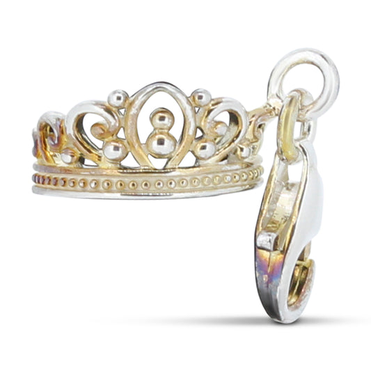 Thomas Sabo Princess Crown Charm Gold & Silver