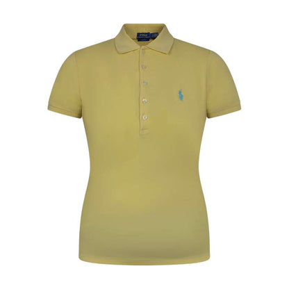 Ralph Lauren Polo Slim Fit Stretch Shirt In Yellow