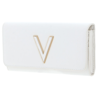 Valentino Coney Large Wallet White Women's VPS7QN113
