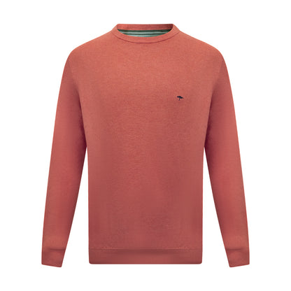 Fynch-Hatton Men's Knitted Jumper Orient Red 