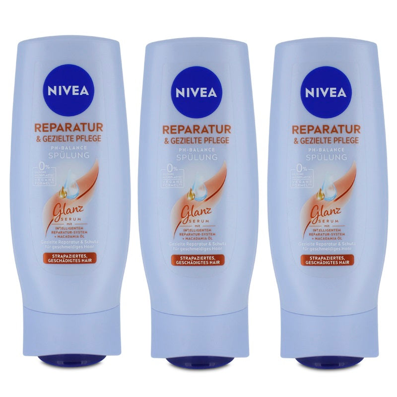 Nivea Repair & Targeted Care Mild Conditioner 200ml x 3