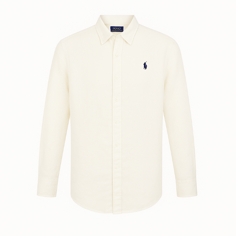 Ralph Lauren Womens Classic Relaxed Fit Shirt White