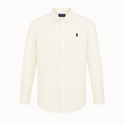 Ralph Lauren Womens Classic Relaxed Fit Shirt White