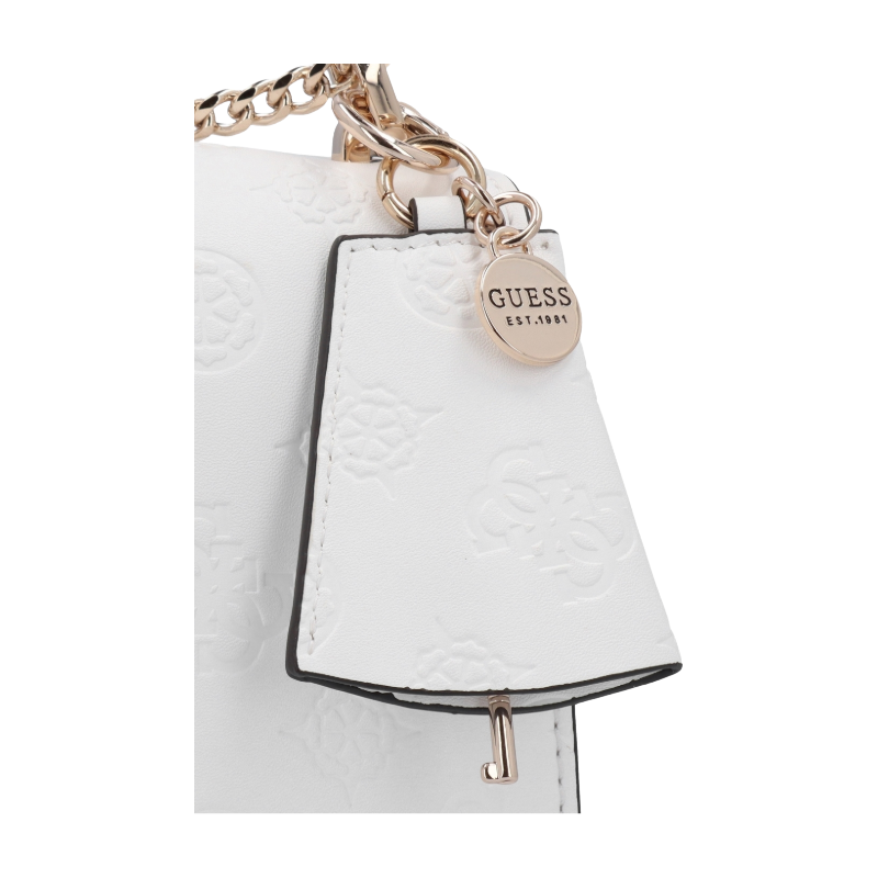 Guess Jena White Logo Crossbody Shoulder Bag PG922021