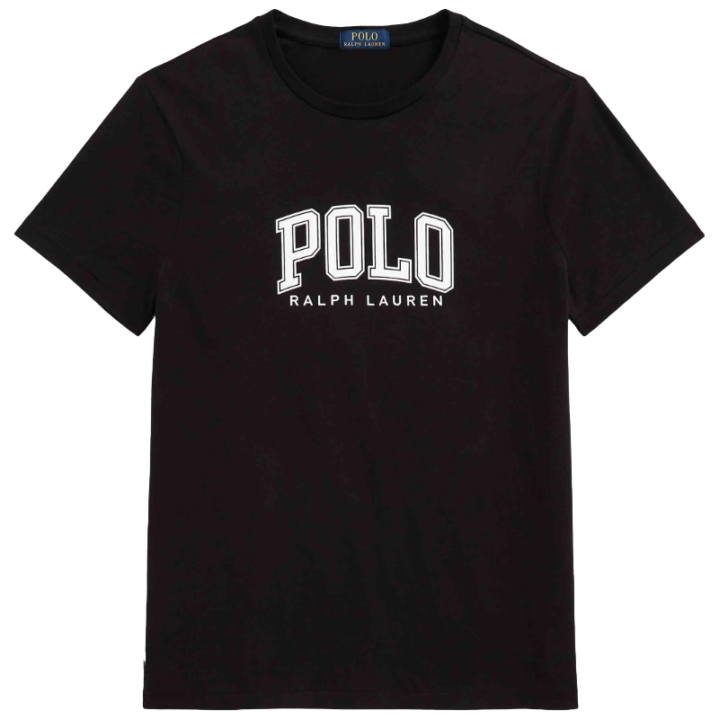Ralph Lauren Polo Classic Fit Logo Jersey T-Shirt Black 