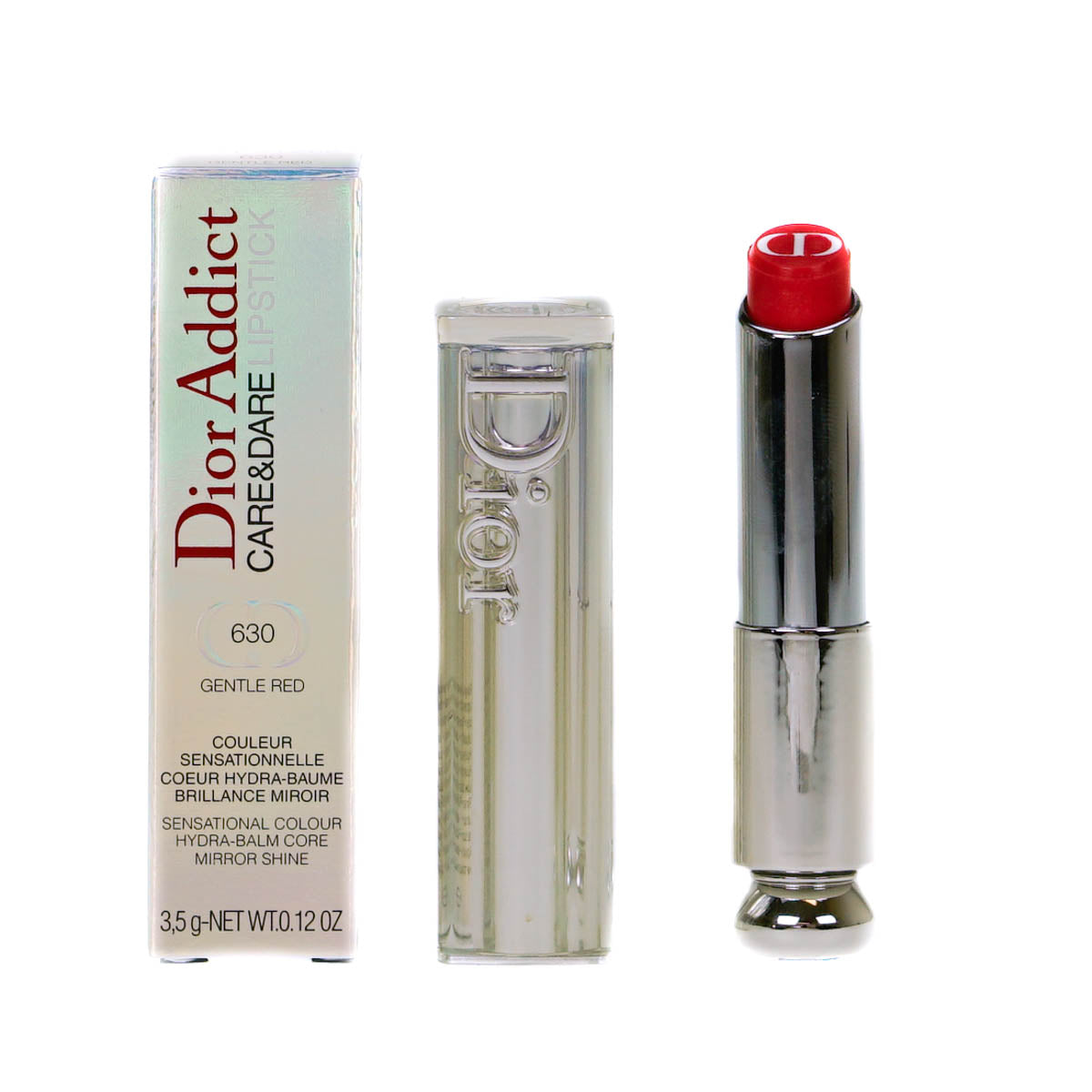 Dior Addict Care & Dare Lipstick 630 Gentle Red (Damaged Box)