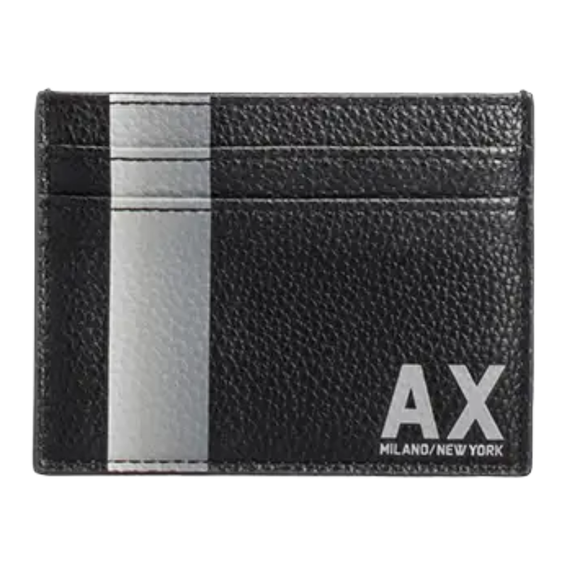 Armani Exchange Credit Card Holder Black 4R818