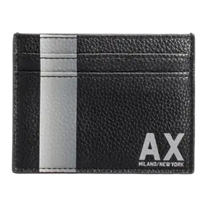 Armani Exchange Credit Card Holder Black 4R818