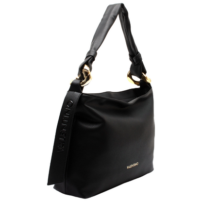 Valentino Ring Re Handbag Women's Black VBS7IL01