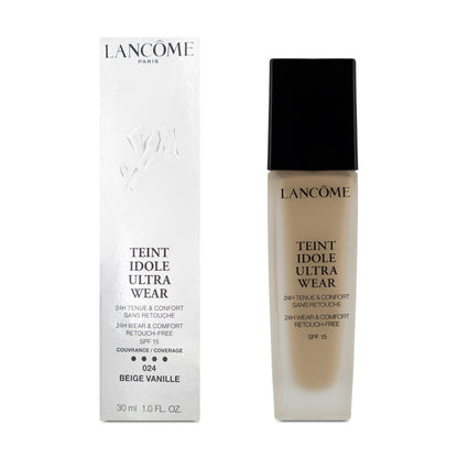 Lancome Teint Idole Ultra Wear Foundation 024 Beige Vanille SPF15 30ml