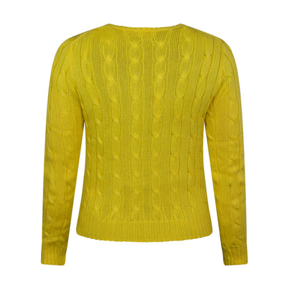 Ralph Lauren Polo Women's Cotton Jumper Yellow