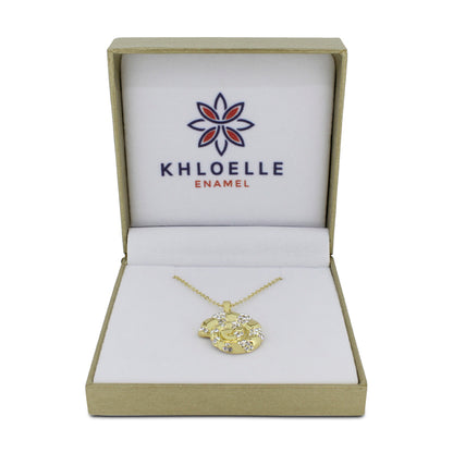 Khloelle Gold Snailshell Necklace LC0070810