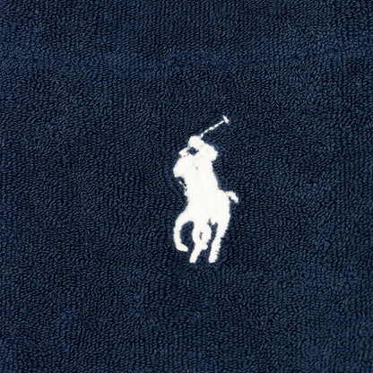 Ralph Lauren Polo Terry Camp Shirt Navy Blue