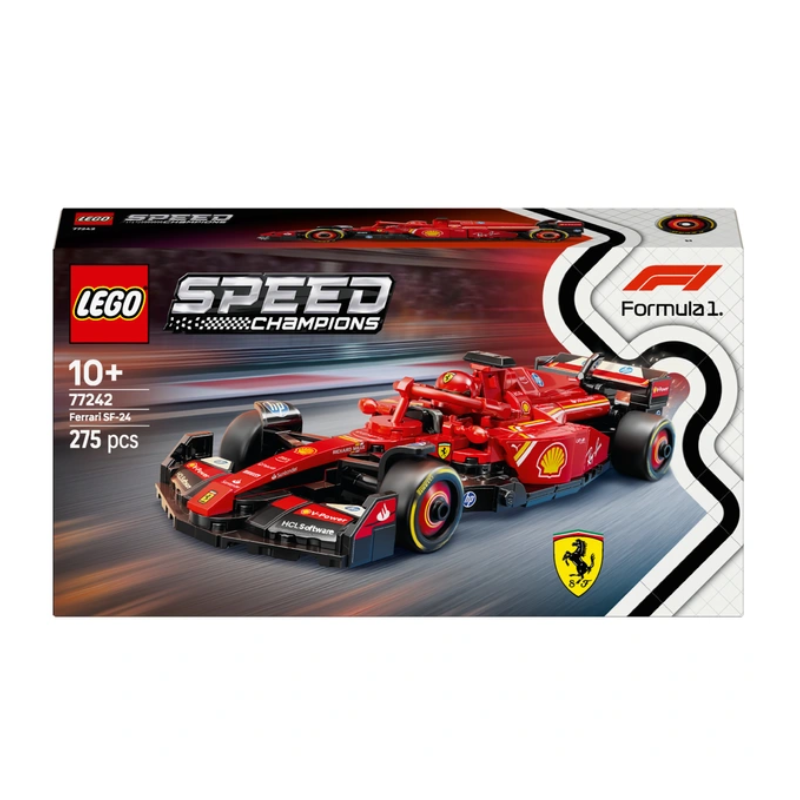 Lego Formula 1 Ferrari SF-24 F1 Race Car 77242 Age 10+ (Blemished Box)
