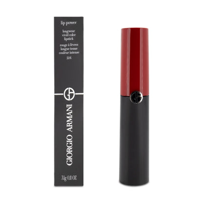 Giorgio Armani Lip Power Longwear Vivid Colour Lipstick 504 Flirt