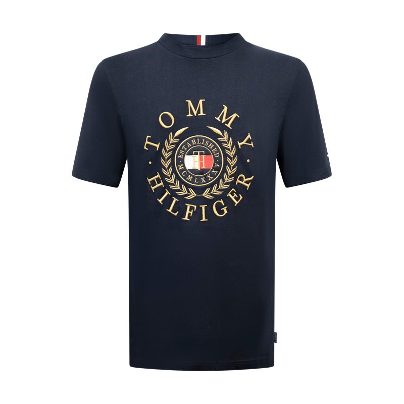 Tommy Hilfiger Men's Logo T-Shirt Black