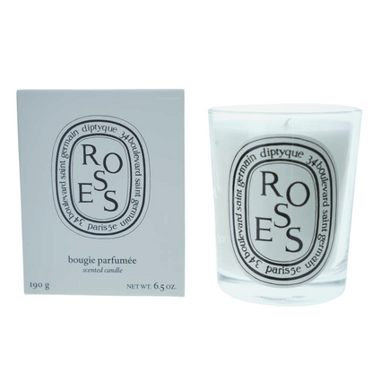 Diptyque Roses Bougie Parfumee Scented Candle 190g (Blemished Box)