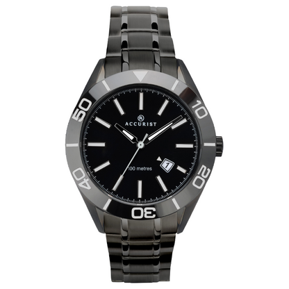 Accurist Men's Black Dial Signature Watch 7223 (Blemished Box)