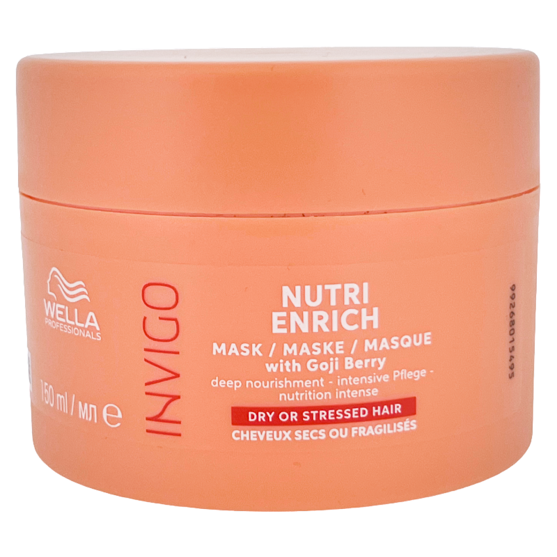 Wella Invigo Nutri Enrich Mask Dry Or Stressed Hair 150ml