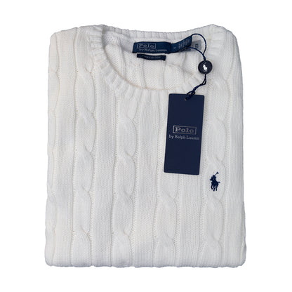 Ralph Lauren Polo Women Cotton Jumper White