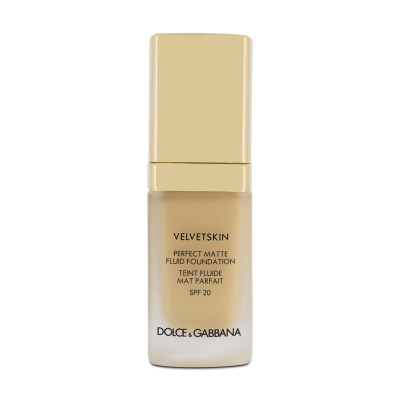 Dolce & Gabbana Velvetskin Natural Matte Foundation 390 Toffee