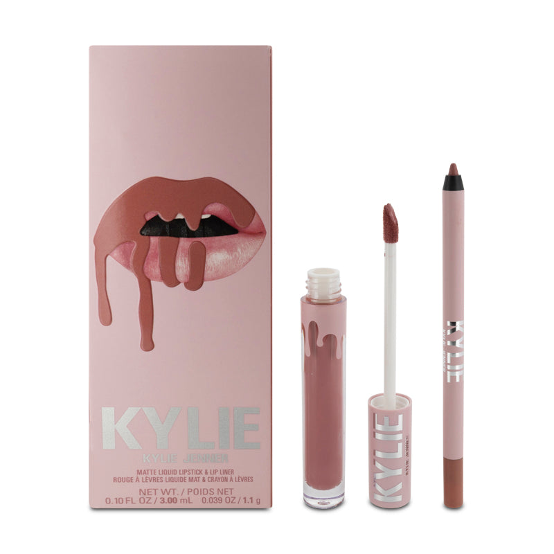 Kylie Cosmetics Matte Lip Kit 302 Snow Way Bae Matte (Blemished Box)