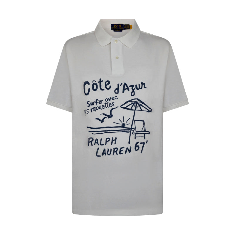 Ralph Lauren Classic Fit Polo | White