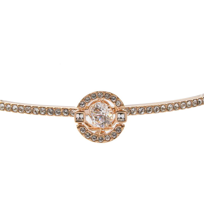 Swarovski Sparkling Dance Collection Rose Gold Bangle 5497483