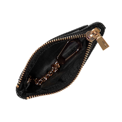 Guess Jena Logo Black Zip Pouch Purse PG922034