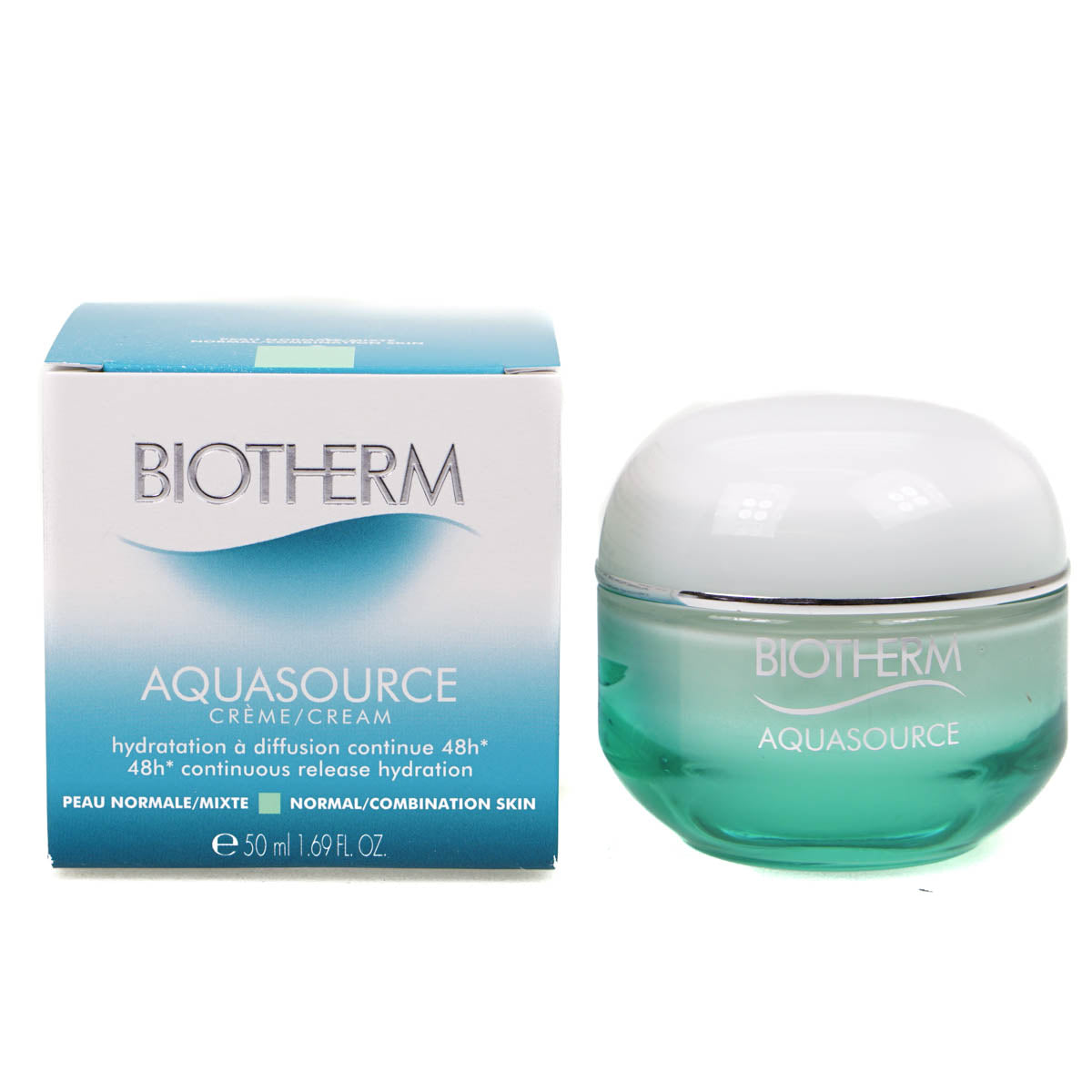 Biotherm Aquasource Face Cream 50ml Normal Combo Skin