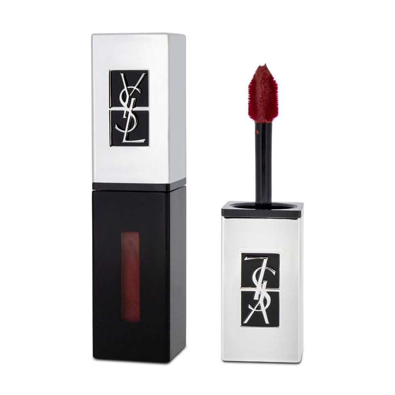 YSL Holographics Glossy Lip Stain 505 Video Red