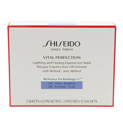 Shiseido Vital Perfection Uplifting And Firming Express Eye Mask (Blemished Box)